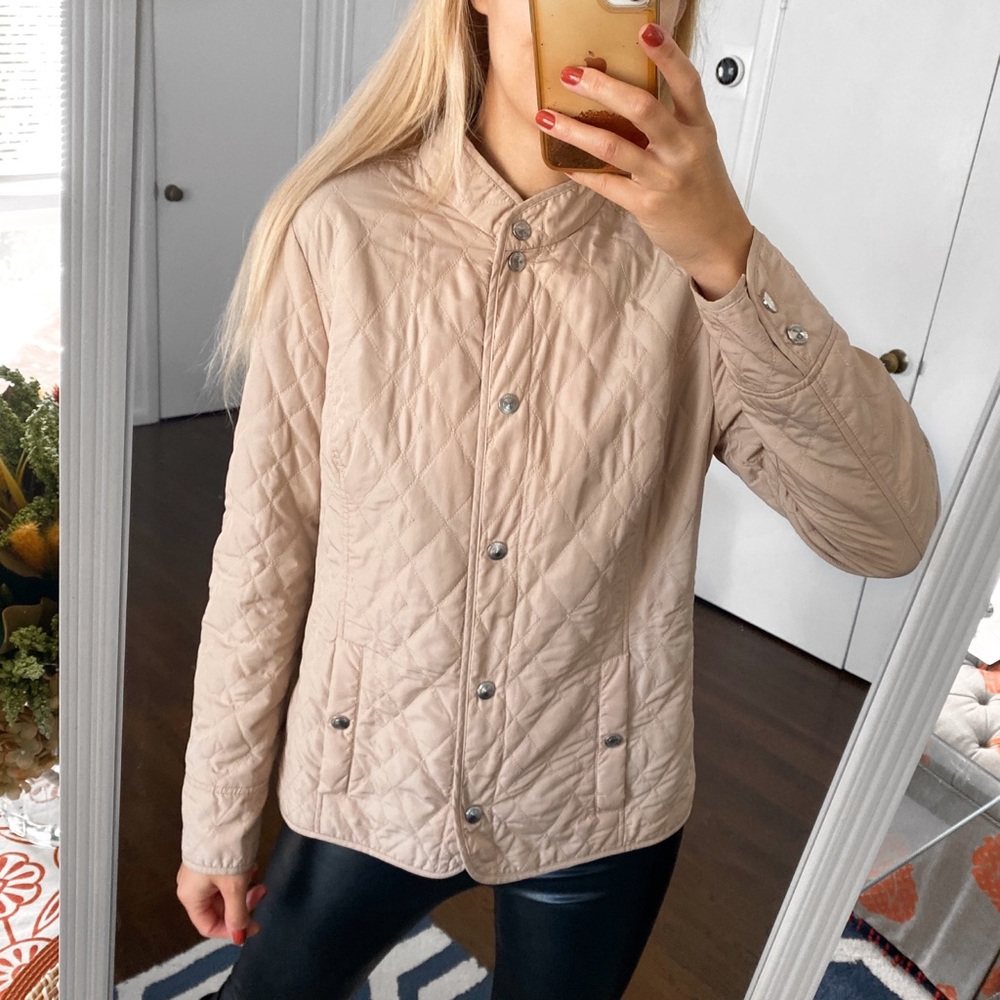 Erfo Tan Basic Quilted Jacket! - image 5